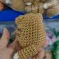 thumbnail image 4 of Desktop Ornament Crocheted Cute Knitted Doll Positive Energy Cartoon Doll for Home Decoration, 4 of 8