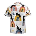 thumbnail image 3 of High Quality Hawaiian Shirts for Men Short Sleeve Aloha Beach Shirt Floral Summer Casual Button Down Shirts Blouses TJMPC5, 3 of 7