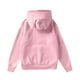 thumbnail image 3 of Pop cazadora para niña Demon Hunters Women's Fashion Cat-Ear Crop Top Hooded Sweatshirt （Pink）, 3 of 4