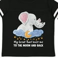 thumbnail image 4 of Inktastic My Great Aunt Loves Me to the Moon and Back Elephant Family Boys or Girls Toddler T-Shirt, 4 of 5