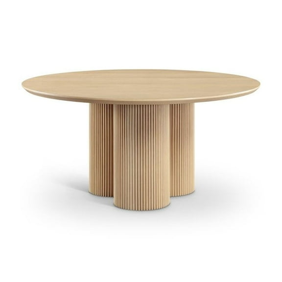 Meridian Furniture Simba White Dining Table