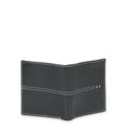 thumbnail image 3 of 47 Maple Men's Center Stitch Design Genine Black Leather RFID Verticle Bifold Wallet in Tin Box, 3 of 4