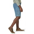 thumbnail image 2 of Wrangler Authentics Men's Classic Cargo Stretch Short 34 Medium Tint Denim, 2 of 7