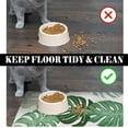thumbnail image 3 of Dog Food Mats for Floors Super Absorbent, Pet Cat Food Mat - Non Slip Dog Bowl Mats for Food and Water, Eco-Friendly Boho Dog Placemats Feeding Mat, 3 of 6