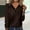 Brown, variant on Shirts for Women Round Neck Womens Long Sleeve Tops Womens Shirts Casual Fall