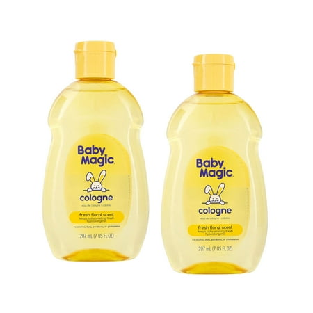 Baby Magic Cologne Fresh Floral Scent, 7 Oz, 2 Pack