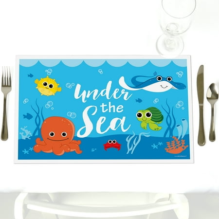 Under The Sea Critters Party Table Decorations Baby Shower Or