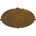 thumbnail image 3 of 39 1/2"OD x 2 1/2"P Attica Ceiling Medallion (Fits Canopies up to 3 3/4"), Hand-Painted Smokey Topaz Crackle, 3 of 5