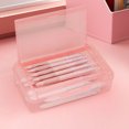 thumbnail image 1 of EQWLJWE Pencil Box Organizer, Pencil Case Box Storage Container for Organizing with Snap Lid, Big Capacity Stackable Plastic Pen Pouch for Craft Hobby Art Supplies Journaling Stationery Sticker, 1 of 9