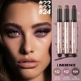 FOCALLURE 3 Pcs Shimmer & Matte Eyeshadow Sticks,No Crease Waterproof
