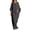 v#17Black91, variant on Womens Dresses Solid Color Loose Fit Ankle-Length Short Sleeve Crew Neck Soft Breathable Lightweight Fabric For Summer Beach Sweet Dress,Black,L