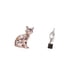 thumbnail image 5 of Figura de escritorio,Estante de estatua de gato para escritorio,oficina,decoración del hogar,Estatua de arte abstracto,Estatua de arte abstracto Escultura de resina moderna,Colección creativa, 5 of 8