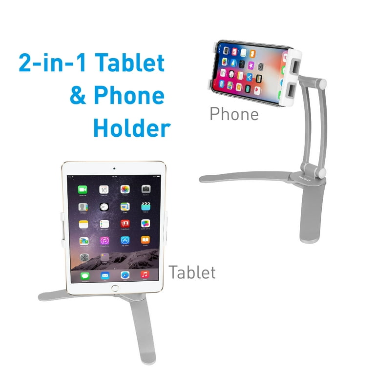 Macally 2-in-1 Wall Mount and Countertop Stand for Tablet or