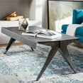thumbnail image 2 of Surya Rennes 48" Modern Style Metal Console Table in Gray Finish, 2 of 3
