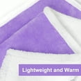 thumbnail image 2 of Super Soft Fluffy Snugly Solid Flannel Fleece Throws For Sofa Bed Blankets, 2 of 4