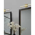 thumbnail image 2 of Alexander Color Changing Vanity - 23.75" - Aged Brass - Frosted Acrylic Diffuser, 2 of 2