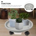 thumbnail image 3 of unbranded Base Para Macetas Móvil Para Plantas Con Y De, 3 of 8