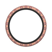 XMXY Car Steering Wheel Cover, Abstract Colorful Geometric Non-Slip Jeep Truck Universal Elastic Steering Wheel Protector 15 inch