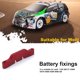 thumbnail image 4 of RC Car Sujetador de batería Solucionado Simple Metal Metal Cars con control remoto Ajuste Reemplazo de herramientas Reemplazo para K989 284131 MINI-Q9 ROJO Inevent FN009815-01, 4 of 7