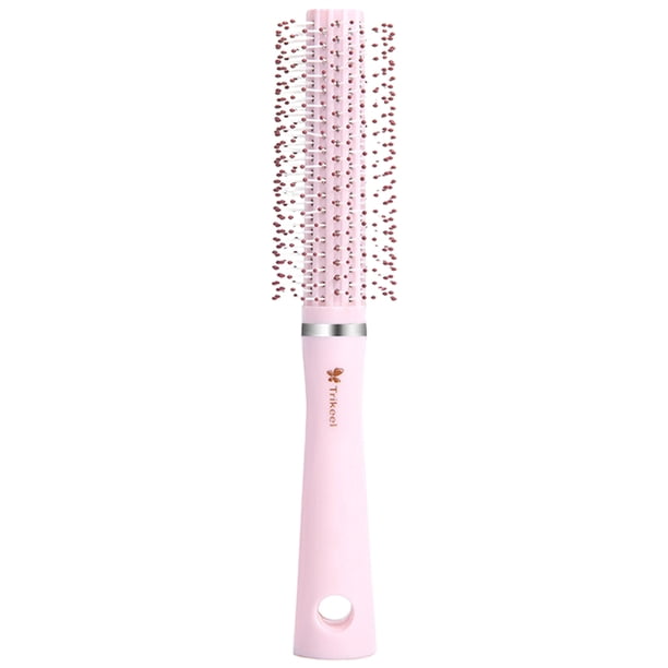 BRIGHTFUFU Cepillo para secar el cabello, cepillo redondo, cepillo para peinar el cabello, cepillo para rizar para mujeres