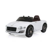 12V Bentley Exp12 1 Seater Ride on Car (White)