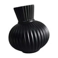 thumbnail image 3 of Jarrón decorativo de arte Jarrón decorativo elegante adorno de mesa arreglo floral negro M, 3 of 9