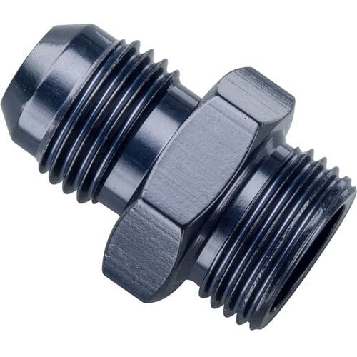 Fragola Performance Systems 491959-Bl Male Adapter Fitting #6 X 11/16-18 P/S Black