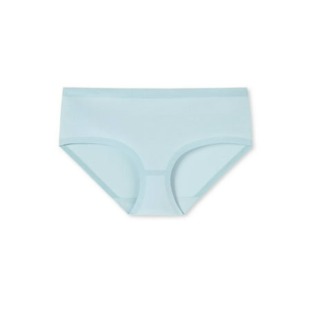 Schiesser Ladies Panty  Invisible Cotton - Single Jersey  Seamless Light Blue S (Small)
