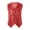 Red, variant on Kids Boys Girls Hip-hop Jazz Dance Costume Sequins Jacket Vest Waistcoat Stage Performance Party Black 130
