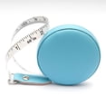 thumbnail image 4 of Light Blue Retractable Body Leather Sewing Tape Measure, Small Sewing Tape Measure for Tailors and Designers 1 Pieces 60 Inches / 1.5 Meter Wide, 4 of 5