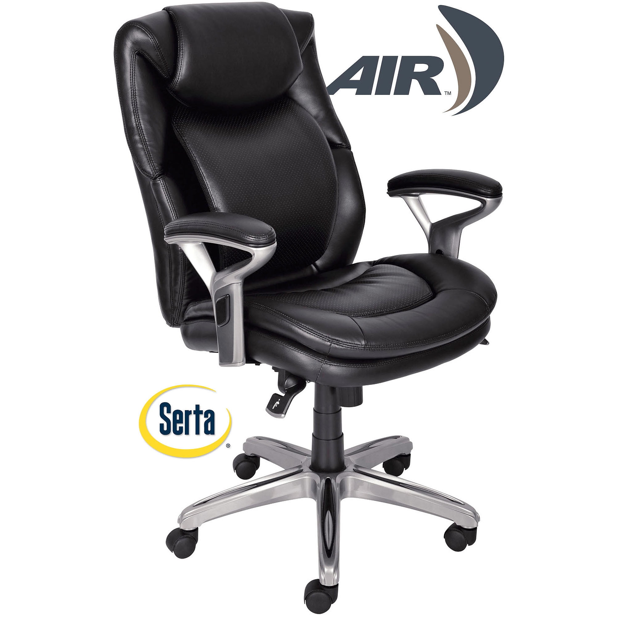 serta air health and wellness mid-back office chair bonded leather serta air health and wellness mid-back office chair bonded leather