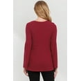 thumbnail image 3 of Bell Sleeve Round Neck Maternity Knit Top, 3 of 3