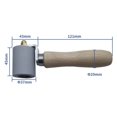 thumbnail image 1 of Rodillo de presión manual de PVC resistente al agua, rodillo de silicona de alta temperatura, rueda de presión de latón y teflón, accesorios para pistola de soldadura de aire caliente,, 1 of 1