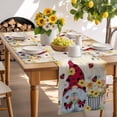 thumbnail image 6 of Placemats Set of 4, Daisy Gnome Place Mats Flower Spring Floral Retro Tablemats Washable Placemat Table Decoration for Kitchen Table Dinner Party Home Decor Indoor Outdoor 13x19 Inch, 6 of 9