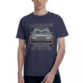 thumbnail image 1 of Camiseta Vintage Car W201 Legends Never Die para hombre camisa clásica 190E Cars informal de gran tamaño algodón puro cuello redondo talla grande, 1 of 6