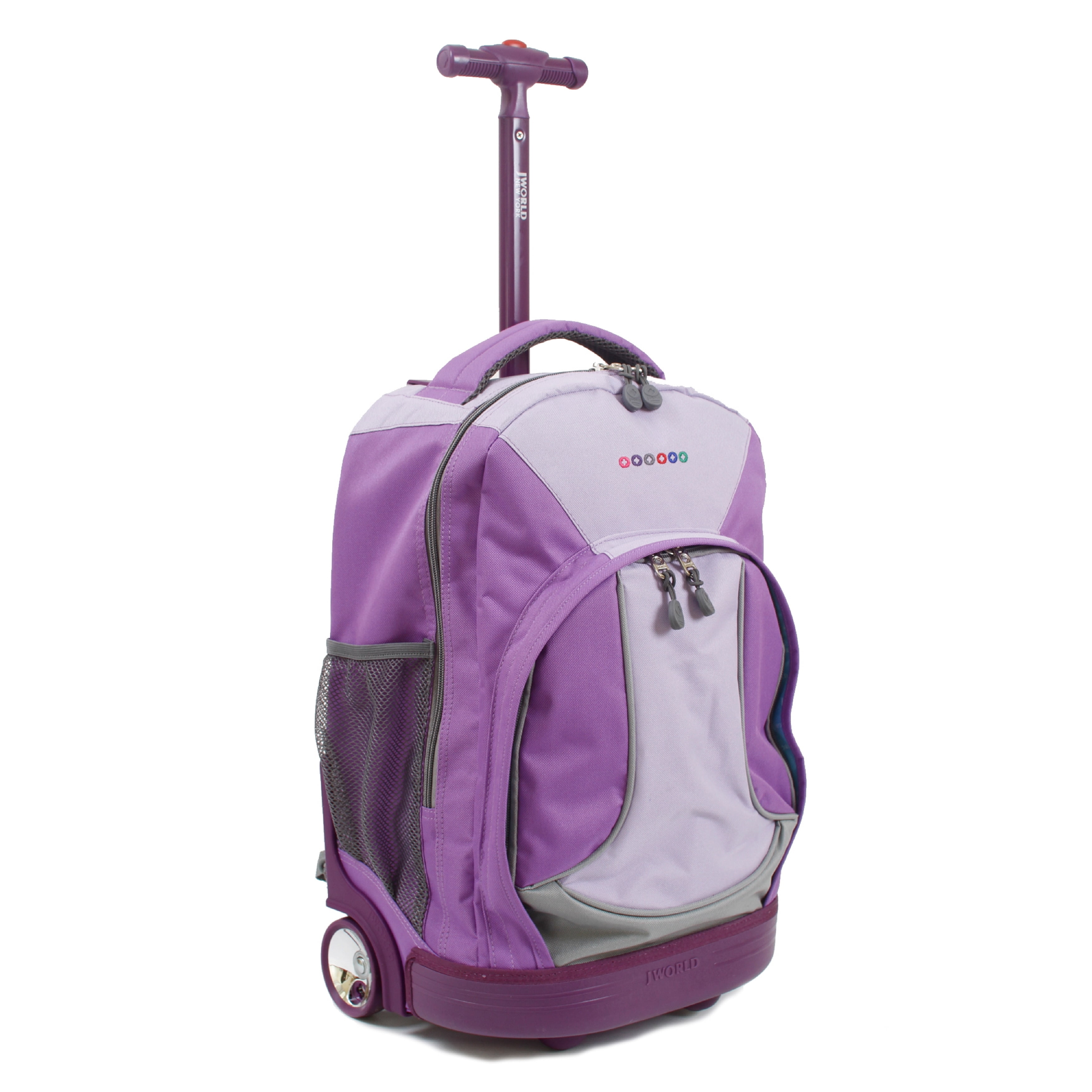 JWorld J World New York Sunday 18inch Rolling Backpack