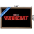 thumbnail image 3 of Marvel Ironheart - Logo Wall Poster, 14.725" x 22.375", Framed, 3 of 3