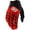 Red/Black, variant on 100% Airmatic Gloves (Small, White)