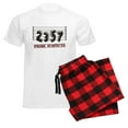 thumbnail image 6 of CafePress - The Prime Number Suspects Pajamas - Men's Light Loose Fit Cotton Pajama Set, 6 of 7