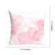 thumbnail image 3 of Funda de cojín decorativa con forma de corazón para San Valentín | Regalo romántico para parejas | Funda de cojín para sofá de 45 x 45 cm | Poliéster rosa | 1 pieza, 3 of 6