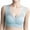 Light Blue, variant on Mchoice Sports Bras for Women Mesh Gathered Plus Size Bra Yoga Hollow Out Exercise and Offers Back Support Everyday Underwear