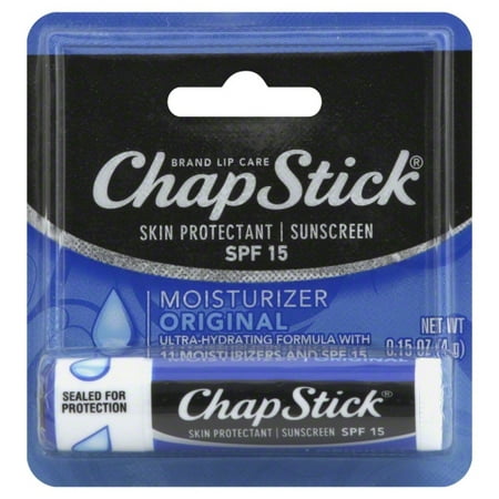 ChapStick Skin Protectant Sunscreen SPF 12 Moisturizer Original, 0.15