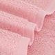 thumbnail image 5 of Toallas de baño ultra suaves y absorbentes 100% algodón de felpa (juego de 6 piezas, rosa melocotón) Unique Bargains Toallas de Baño, 5 of 8