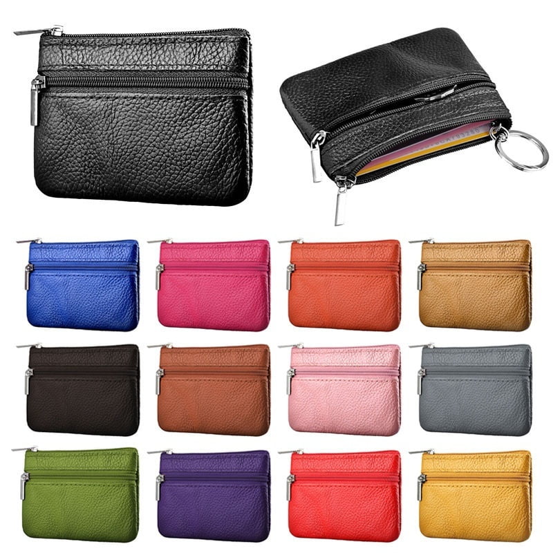 Meihuida - 1 PC Women Girls PU Leather Coin purse Women Small wallet zipper Pouch Mini Coin Bag ...