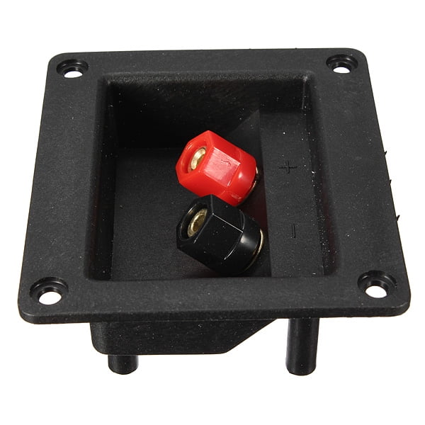 90x78mm Square Binding Post Type Speaker Box Terminal Cup Wire