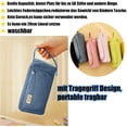 thumbnail image 5 of Estuche de 3 compartimentos, estuche de gran capacidad, estuche grande, azul claro, 5 of 5
