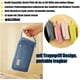 thumbnail image 5 of Estuche de 3 compartimentos, estuche de gran capacidad, estuche grande, azul claro, 5 of 5