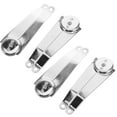 thumbnail image 3 of WHAMVOX  4 Pcs Cabinet Door Hardwares Lid Support Hinge Supports Silver, 3 of 8