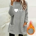 thumbnail image 2 of Women Fall Clothes Trendy Cropped Sweatshirt With Collar Fashion Hoodies & Sweatshirts Long Sleeve Tops White, 2 of 4