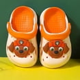 thumbnail image 1 of Zapatos tipo zuecos de dibujos animados para niños, sandalias de playa Unisex para jardín y bebé, zapatos sin cordones, calzado cómodo de suela blanda para niños, 1 of 5